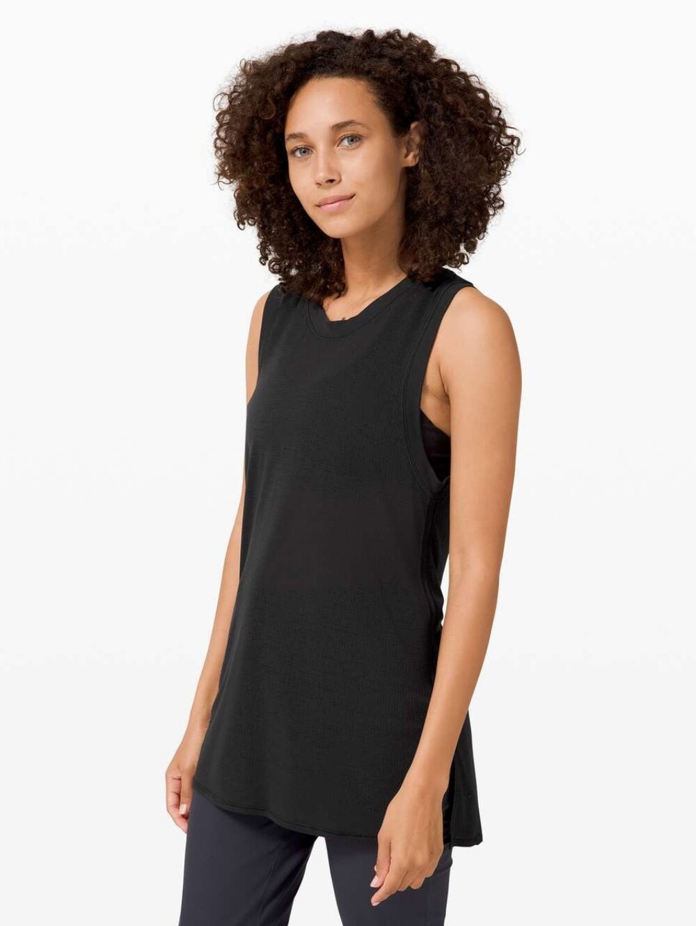 lululemon athletica Black Muscle Tank Top